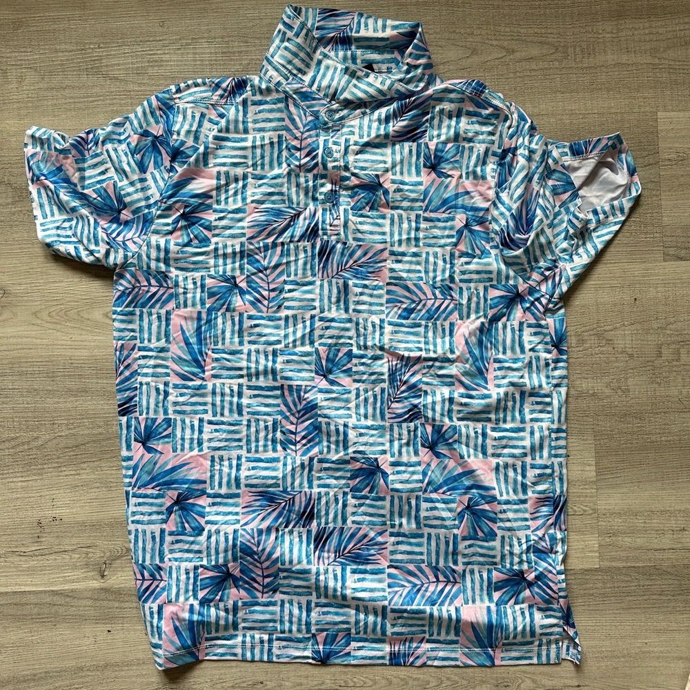 Lot of men’s shirts, golf polos hoodies. M, L, XL